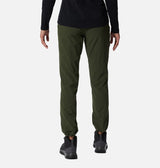 Mountain Hardwear Dynama Lined High Rise Pant - Women - Surplus Green - Large - Sportandleisure.com