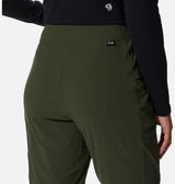 Mountain Hardwear Dynama Lined High Rise Pant - Women - Surplus Green - Large - Sportandleisure.com