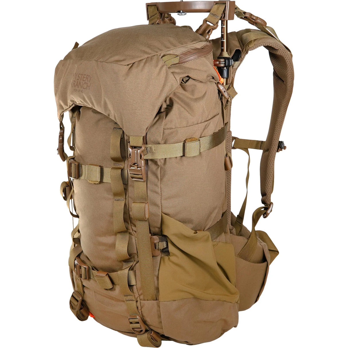 Mystery Ranch Men's Pop Up 40 Backpack - Coyote - Medium - Sportandleisure.com