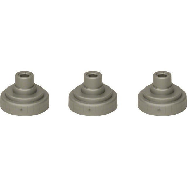 Nathan Sports Race Caps - Silver - Pack of 3 - Sportandleisure.com