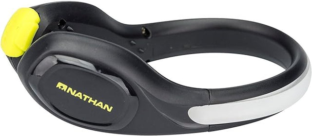 Nathan LightSpur RX LED Foot Light - Black/Safety Yellow - Sportandleisure.com