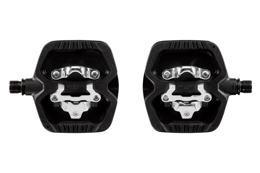 Look Geo Trekking Grip Hybrid Pedals with Cleats - Black - Sportandleisure.com