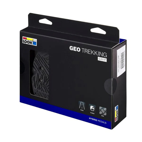 Look Geo Trekking Grip Hybrid Pedals with Cleats - Black - Sportandleisure.com