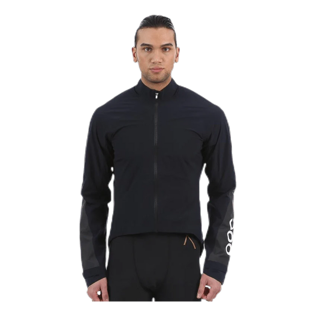 POC AVIP Rain Cycling Jacket - Black - Large - Sportandleisure.com