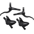 Shimano MT401 / MT420 4-Pot Hydraulic Disc Brake Set - Black - Sportandleisure.com