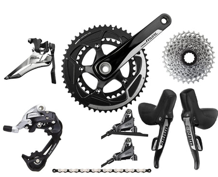 SRAM Rival 22 Hydraulic Disc Brake Groupset | Sport & Leisure