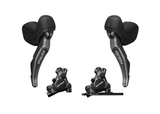 Shimano GRX ST-RX820 / BR-RX820 2 x 12 Speed Hydraulic Disc Brake Set - Sport & Leisure