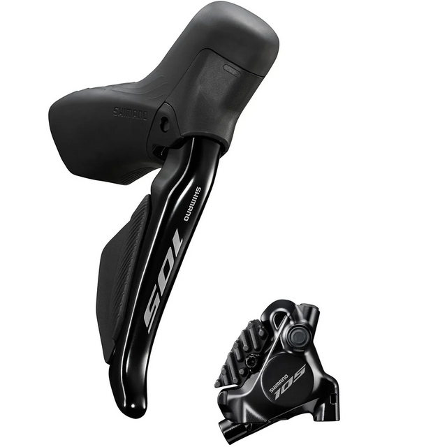 Shimano 105 Di2 ST-R7170 / BR-R7170 Hydraulic Disc STI Shifter / Caliper - Right - Sportandleisure.com