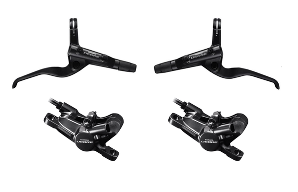 Shimano Deore T6000 / M6000 Hydraulic Disc Brake Set - Black