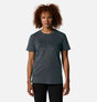 Mountain Hardwear Women's MHW Logo Short Sleeve T-shirt - Blue Slate - Large - Sportandleisure.com