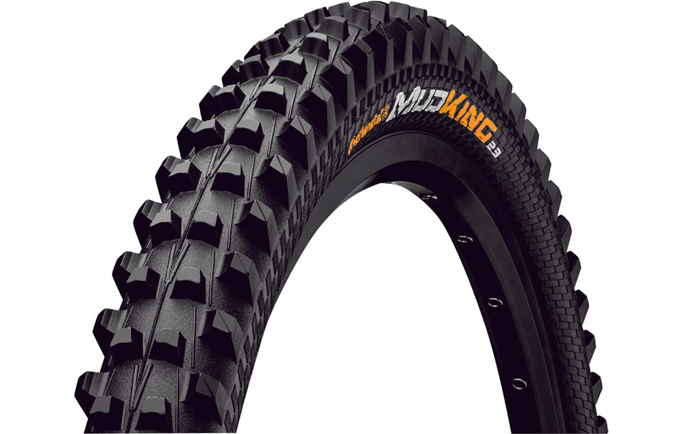 Continental Mud King Apex 26 x 2.30 Black Chili MTB Rigid Bike Tyre - Black - Sportandleisure.com