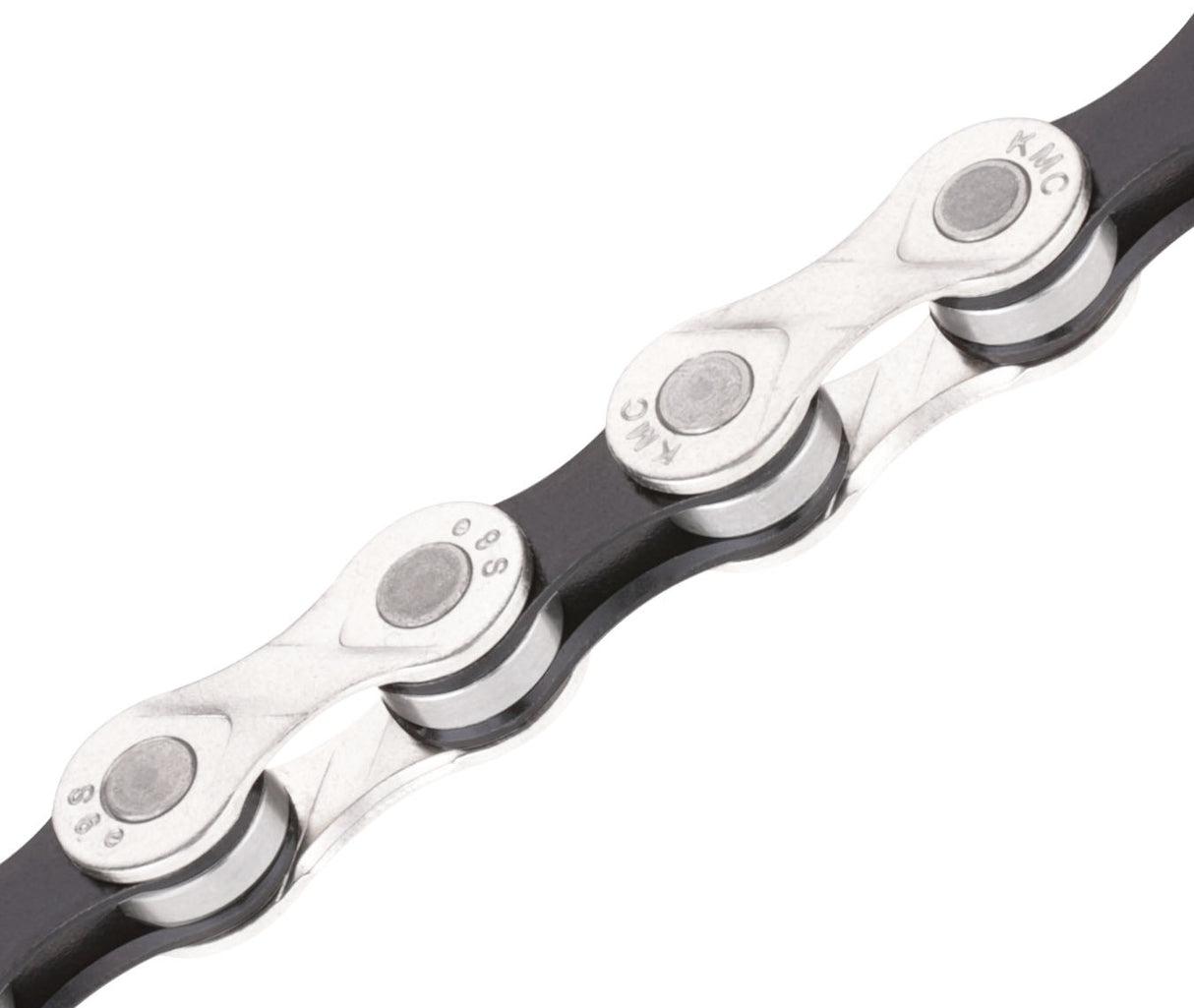 KMC E9S 9 Speed Electric Bike Chain - Black / Silver - Sportandleisure.com