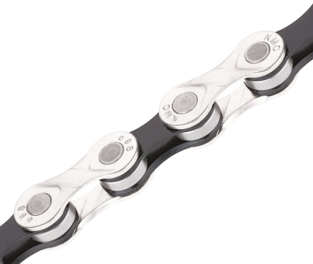 KMC E9S 9 Speed Electric Bike Chain - Black / Silver - Sportandleisure.com