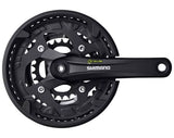 Shimano Alivio FC-T4010 Octalink Triple Chainset - 48-36-26T - Sportandleisure.com