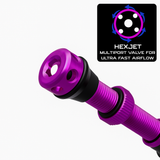 Descent HexJet Fast Fill Tubeless Valves - Sport & Leisure