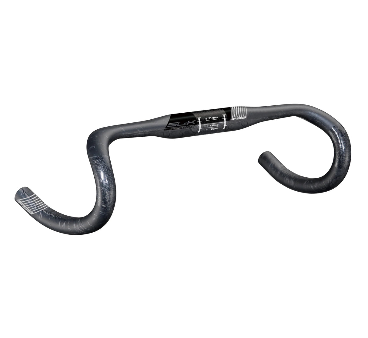 FSA SL-K Compact Carbon Handlebar - 440mm - UD Carbon - Sportandleisure.com