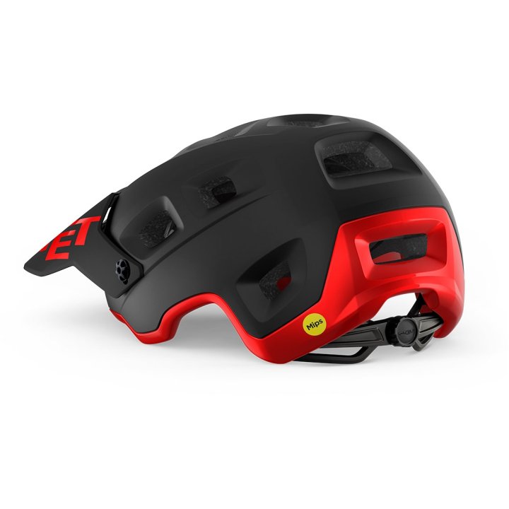 met terranova mips mtb helm MET Terranova MIPS MTB Helmet Black / Red