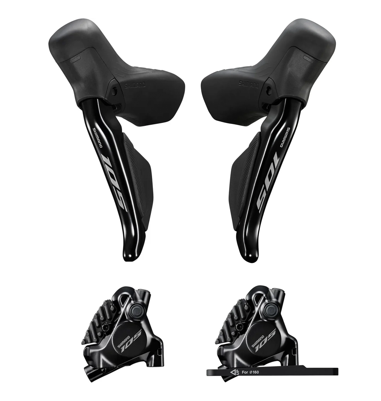 Shimano ST-R7170  105 Di2 Hydraulic Disc STI Shifter / Brake Set - Sportandleisure.com