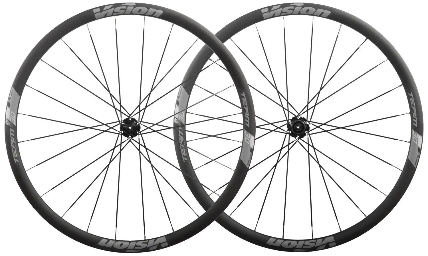 Vision Team 30 Tubeless Ready Disc Wheelset - SRAM XD