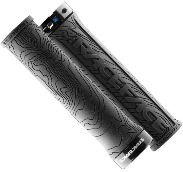 Race Face Half Nelson Lock-On MTB Grips - Black - Sport & Leisure