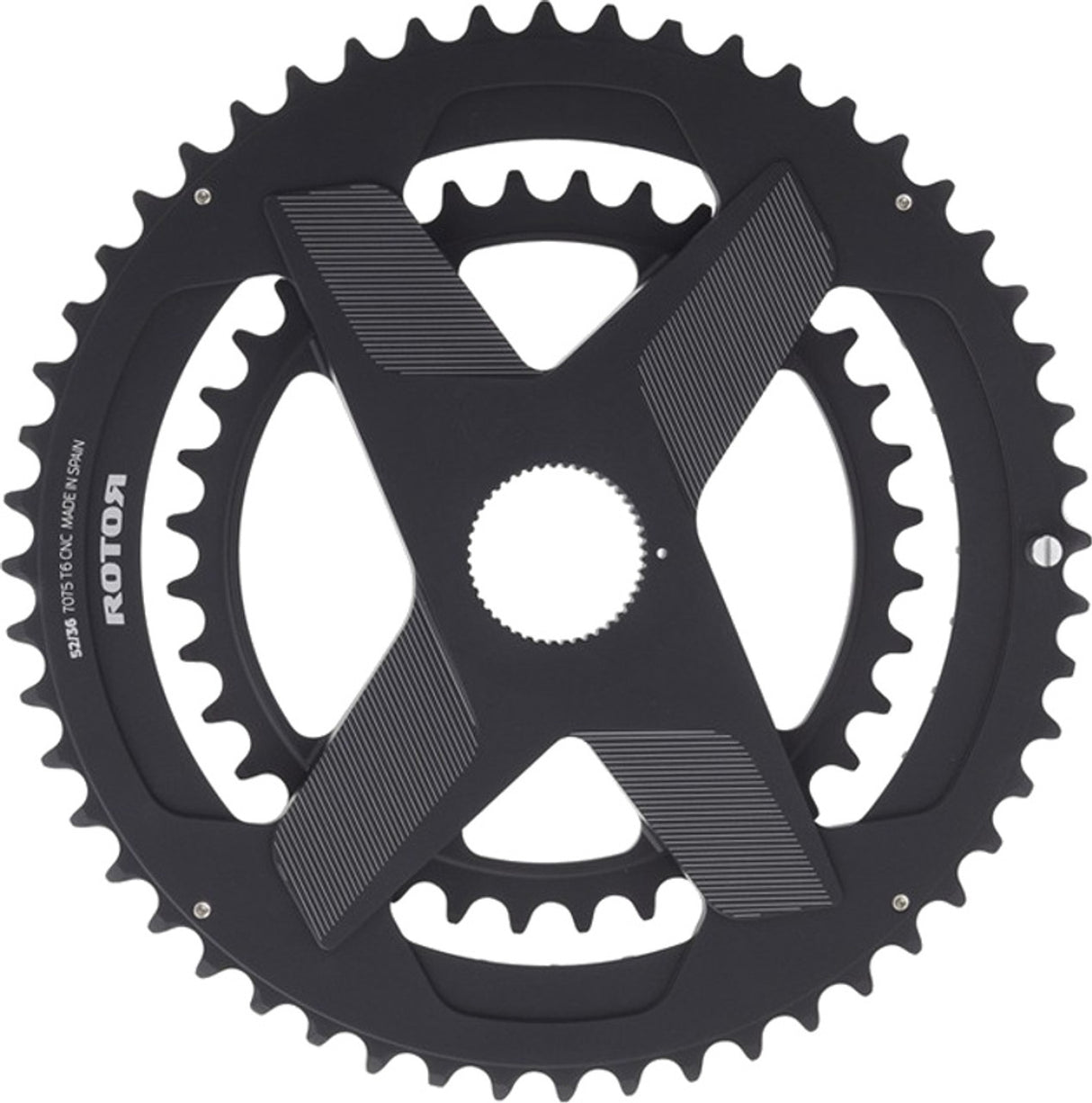 Rotor ALDHU Direct Mount Round Chainring - 110 BCD - 50/34T - Sportandleisure.com