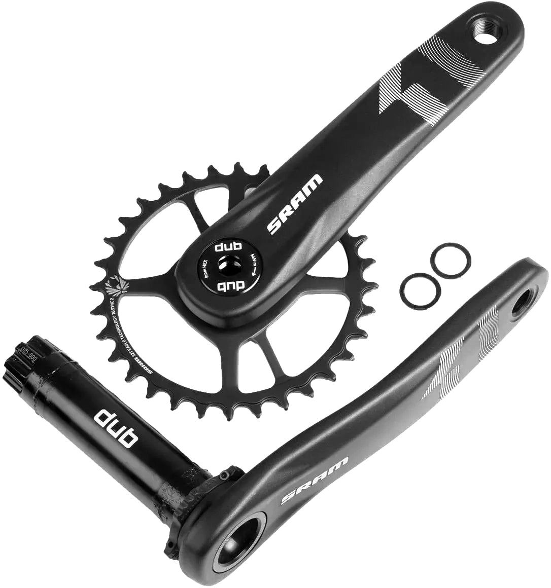SRAM X1 1000 Eagle DUB 12 Speed Crankset | Sport & Leisure SRAM X1 1000 Eagle DUB 12 Speed Crankset | Sport & Leisure