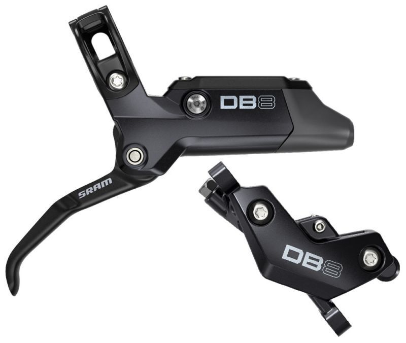 SRAM DB8 4 Piston Disc Brake Set - Diffusion Black - Sportandleisure.com