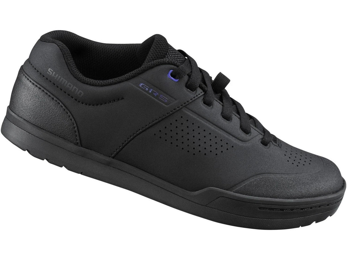 Shimano GR5 Womens Flat MTB Flat Pedal Cycling Shoe - Black - Sport & Leisure