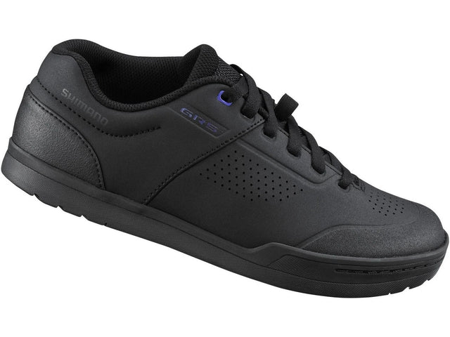 Shimano GR5 Womens Flat MTB Flat Pedal Cycling Shoe - Black - Sport & Leisure