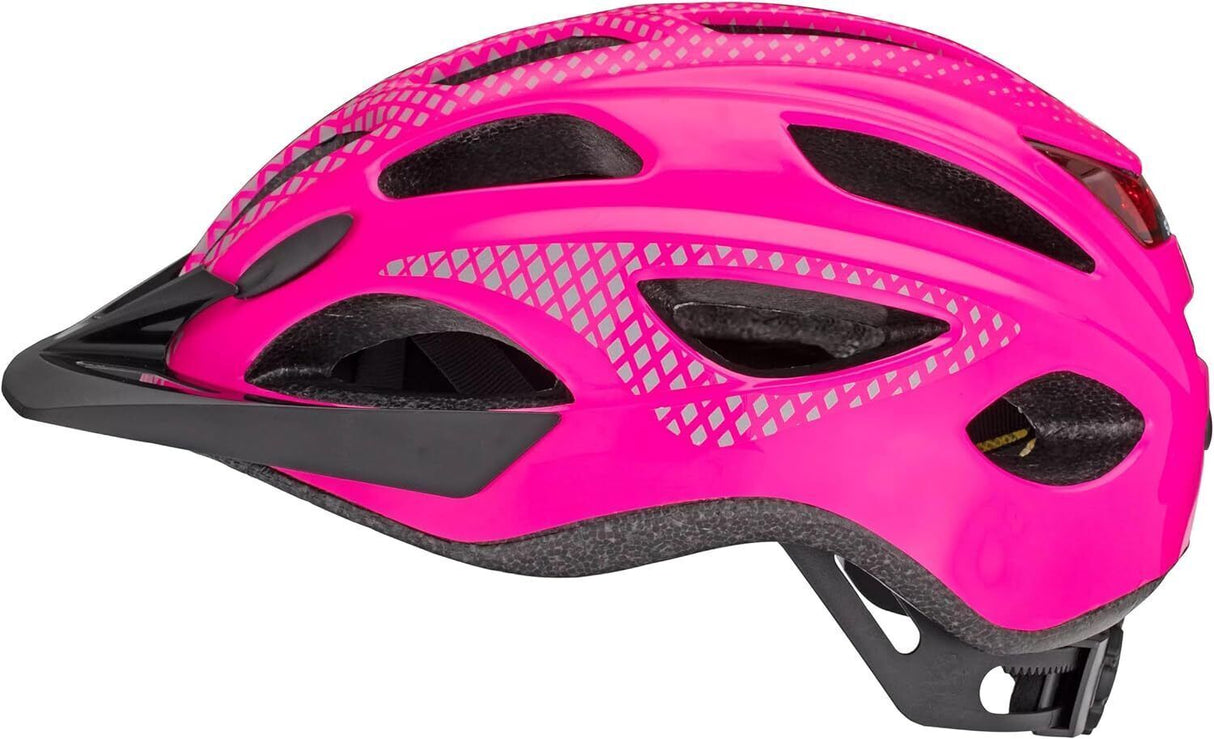 Schwinn Beam Adjustable Bike Helmet With Rear LED Light - Sportandleisure.com