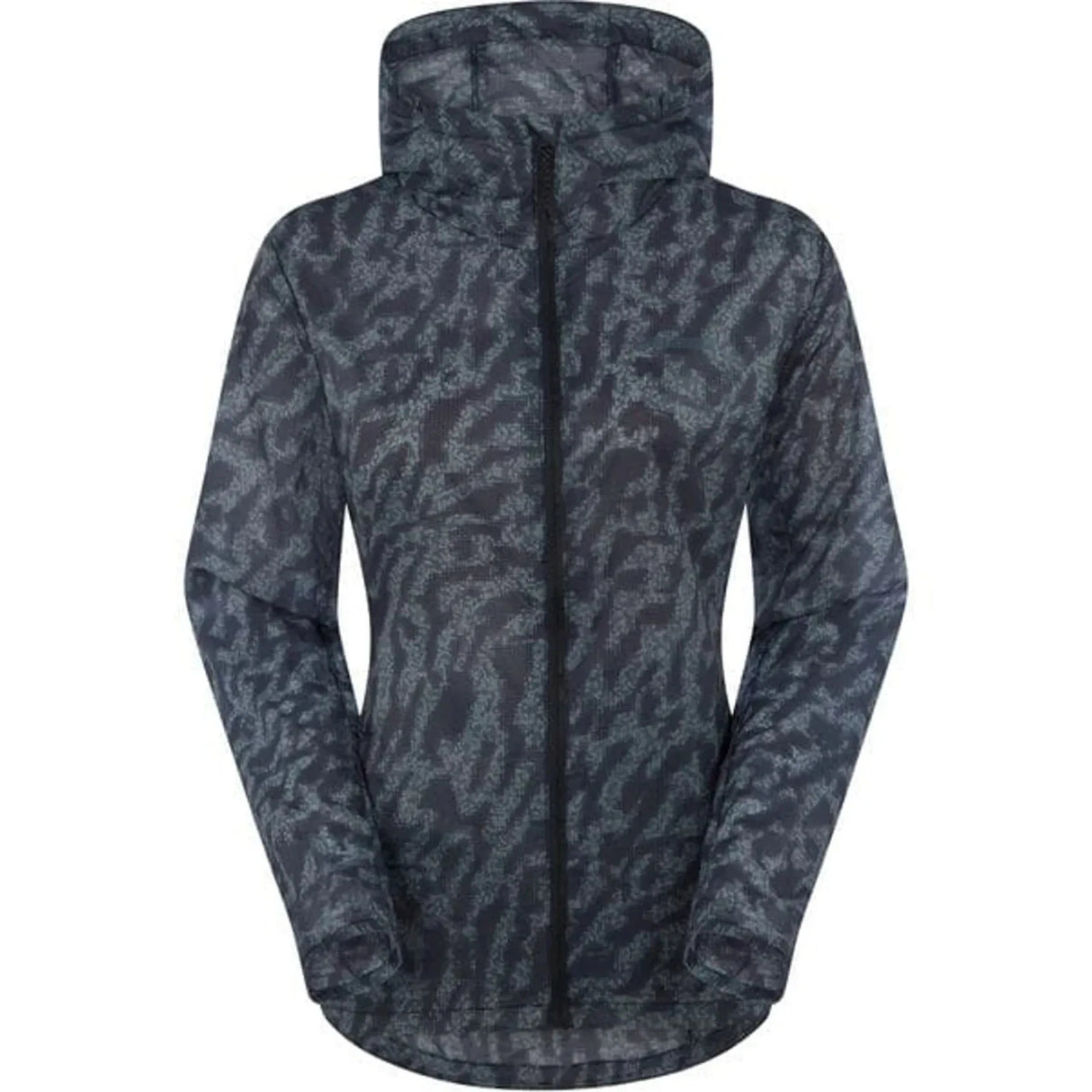 Madison Roam Lightweight Packable Women's Jacket Size 10 - Camo Navy Haze - Sport & Leisure