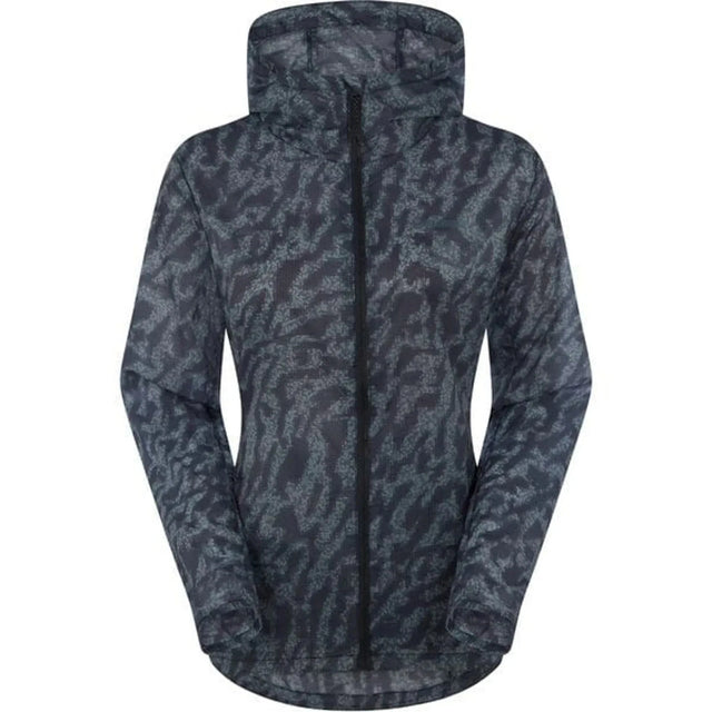 Madison Roam Lightweight Packable Women's Jacket Size 10 - Camo Navy Haze - Sport & Leisure