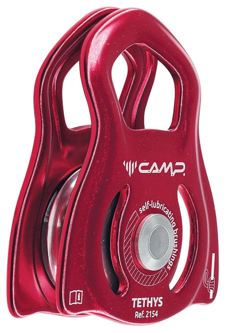 Camp 2154 Tethys Climbing / Lifting Pulley - Red - Sport & Leisure