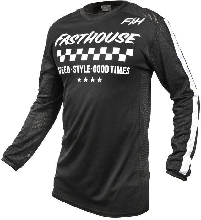 Fasthouse USA Originals Air Cooled Long Sleeve Motocross / BMX / Race Jersey - Sport & Leisure