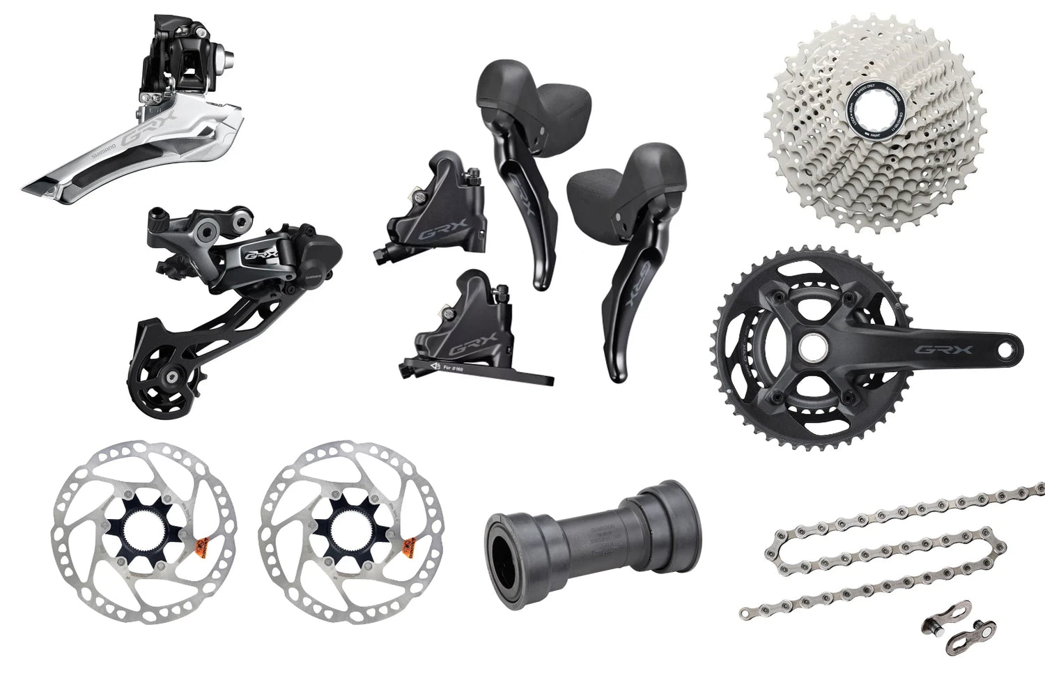 Shimano GRX 800/600 x 11 Speed Hydraulic Disc Brake Groupset