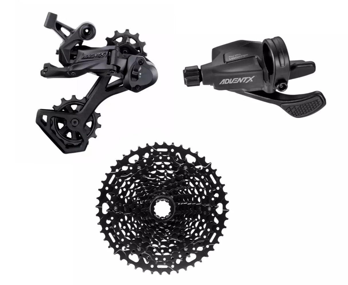 microSHIFT Advent 1 x 10 Speed Drivetrain Groupset - 11-48T - Sportandleisure.com