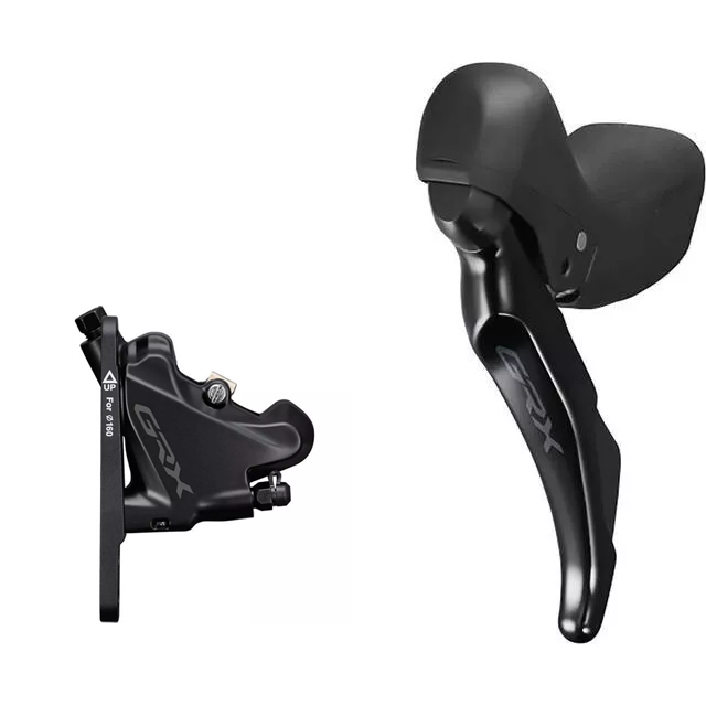 Shimano GRX RX400 Left Front Hydraulic Disc Brake - 1000mm Hose - Sportandleisure.com