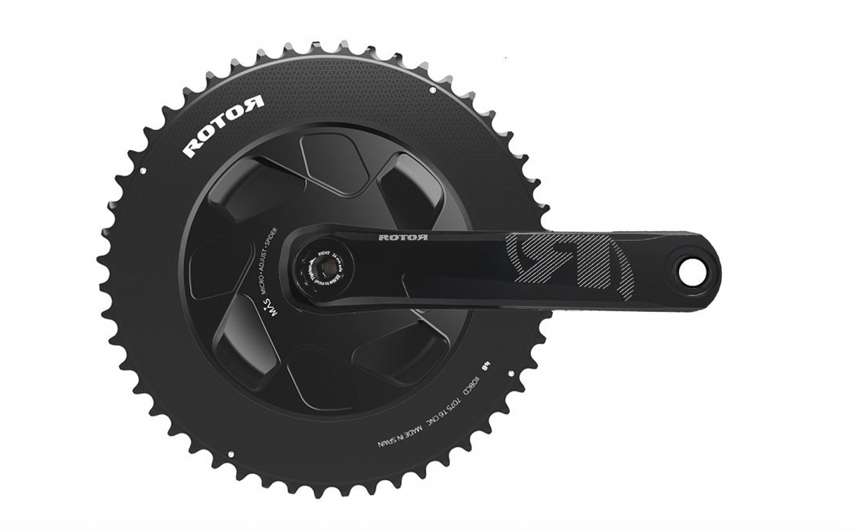 Rotor Aldhu 2 x 12 SRAM AXS Crankset 35/48T - 24mm Axle Rotor Aldhu 2 x 12 SRAM AXS Crankset 35/48T - 24mm Axle