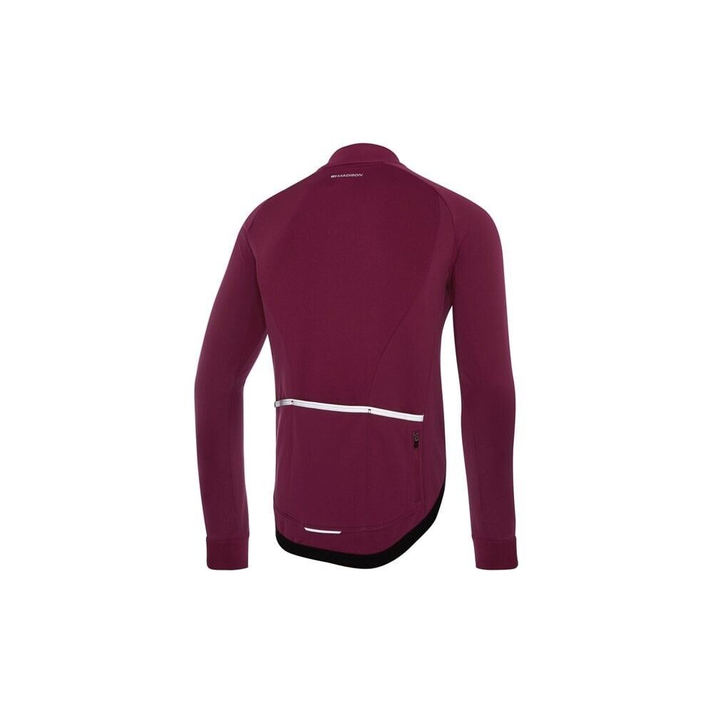 Madison Sportive Men's Softshell Cycling Jacket - Small - Classy Burgundy - Sportandleisure.com