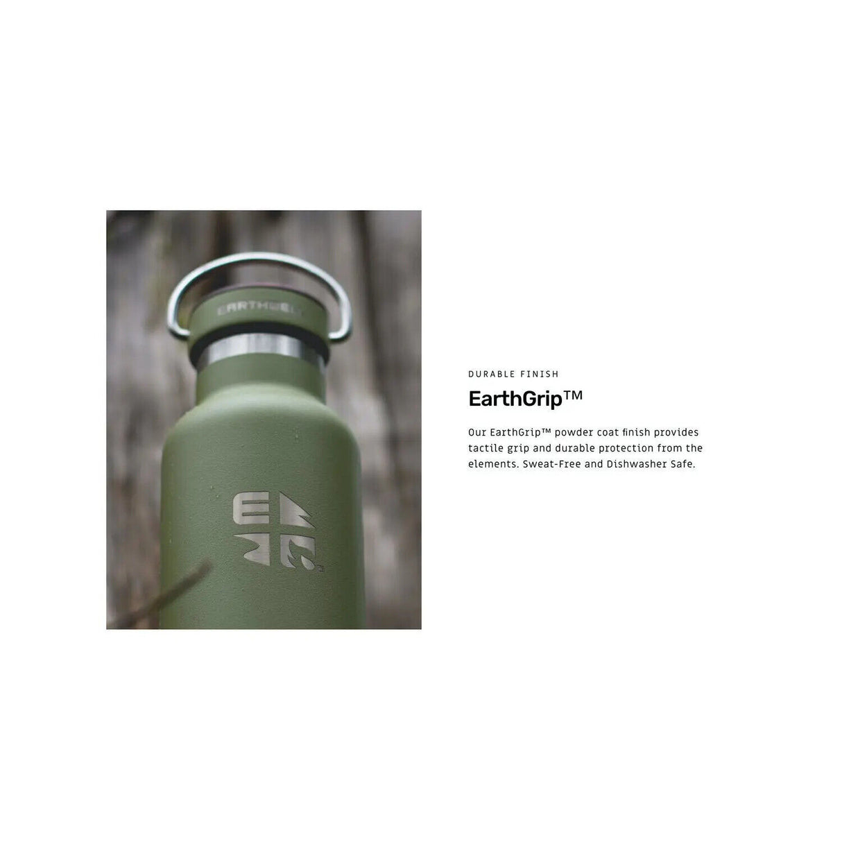Earthwell Woodie Vacuum Bottle - Maple Cap - 650ml - Sportandleisure.com
