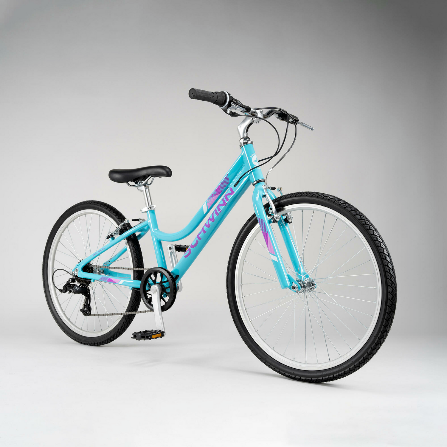 Schwinn Episode 24 Kids Aluminium Mountain Bike Aqua Blue Sportandleisure