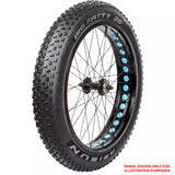 Arisun Big Fatty 26 x 4.0" Fat Bike Tyre - Black - Sportandleisure.com