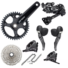 Shimano GRX 800/600 1 x 11 Speed Hydraulic Disc Brake Groupset