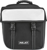 XLC Traveller BA-S74 30 Lite Double Pannier Bag Set - Grey & White - Sportandleisure.com