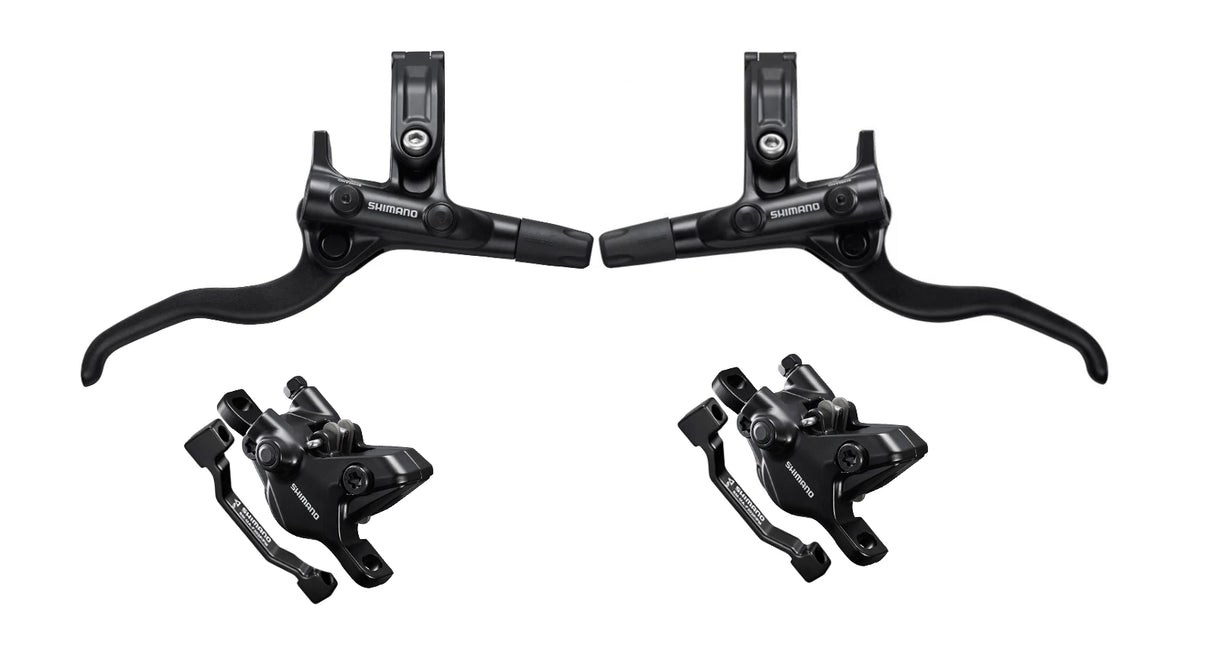 Shimano Deore BR-MT410 / BL-M4100 Hydraulic Disc Brake Set - Sport & Leisure