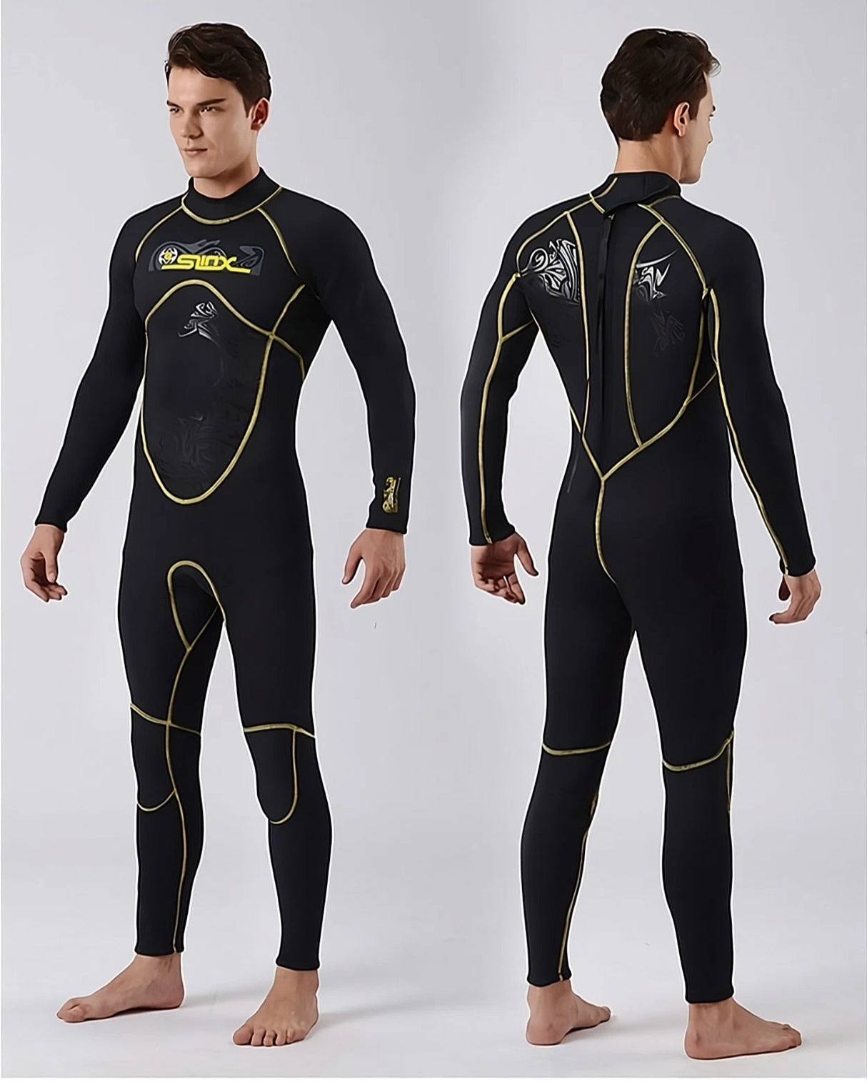 SINX Pawhits 5/3mm Men's Thermal Neoprene Wetsuit - Sport & Leisure