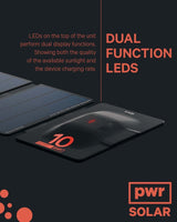 Knog PWR Portable Solar Panel 10W - Sportandleisure.com