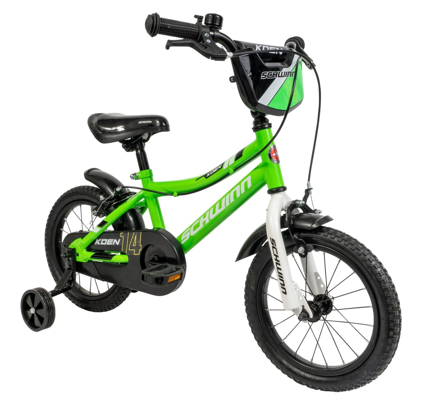 Schwinn Koen 14" Kids Bike - Lizard Green - Sportandleisure.com