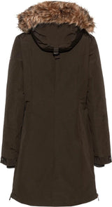 ICEPEAK Becker Mens Parka Hooded Outdoor Waterproof Jacket - Dark Green - Sport & Leisure