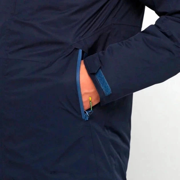 ICEPEAK Ballston Mens Hooded Jacket - Dark Blue - Sport & Leisure